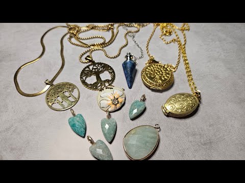 Видео: Кулоны, подвески тематические Древо Жизни и другие. Распаковка с Aliexpress.
