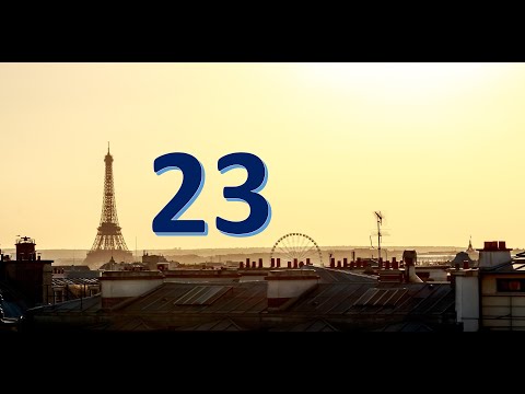 Видео: Урок 23 / Начинаем Говорить На Французском/ Французский Для Начинающих