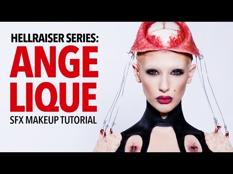 Видео: Hellraiser: Angelique special FX — туториал по макияжу