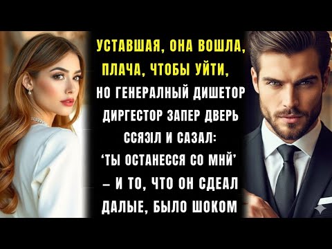 Видео: Уставшая и со слезами она пришла уволиться… но директор запер дверь и прошептал: «Останься.»
