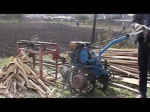 Видео: 8.Мотоблок НиваМБ2 Циркулярка