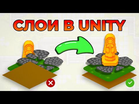 Видео: Как настроить слои в Unity 2D | [часть 2 - создание многослойной tilemap, Sorting Layers]