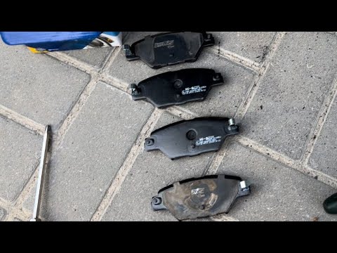 Видео: Mazda Cx-9 2.5 turbo how to change rear brake pads замена задних тормозных колодок сервисный режим