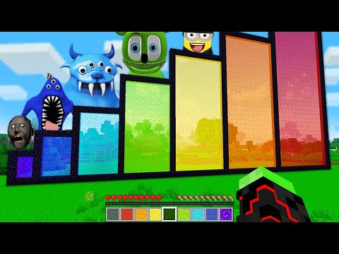 Видео: НАШЁЛ ВСЕ СТРАННЫЕ ПОРТАЛЫ БАН БАН 3 В МАЙНКРАФТ ЗОМБАК