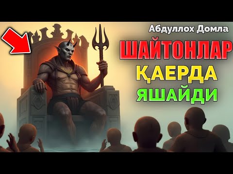 Видео: Шайтонлар қаерда яшайди?! ~Абдуллох Домла ~Abdulloh Domla #ilmnuri #abdullohdomla #shayton #rek 