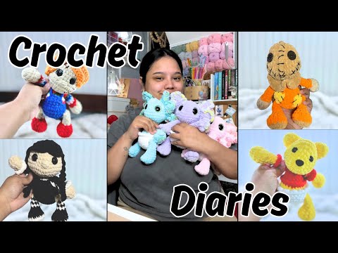 Видео: Дневники по вязанию крючком, часть 2 | Чем я занималась | Перевозка пряжи