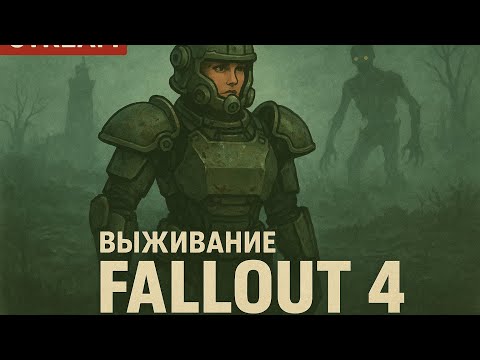 Видео: FALLOUT 4 ВЫЖИВАНИЕ, СПОКОЙНЫЙ СТРИМ