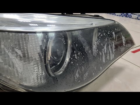 Видео: Потеют фары BMW 5 e60. Что делать? Какие варианты