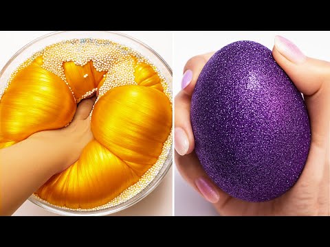 Видео: Расслабляющие АСМР-видео со слаймом для сна | Satisfying Slime No Talking ASMR 3759