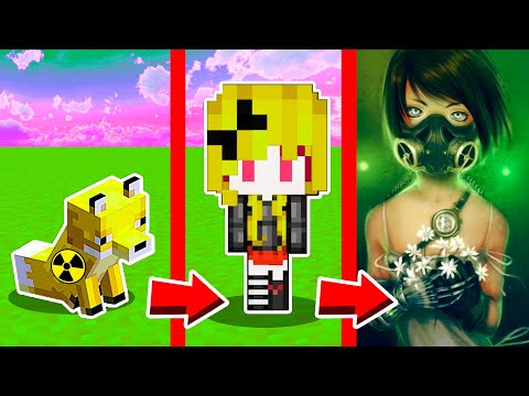 Видео: КАК МЕНЯЛАСЬ ДЕВУШКА ЛИСА ЧЕРНОБЛЬ РАДИАЦИЯ МОБ И ЕЁ ЖИЗНЕННЫЙ ЦИКЛ МАЙНКРАФТ ЭВОЛЮЦИЯ МУЛЬТИК