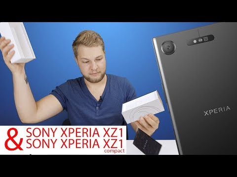 Видео: Sony Xperia XZ1 и XZ1 compact Улетная Распаковка и первое впечатление