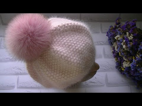 Видео: БЕРЕТ - ОДИН ИЗ САМЫХ СТИЛЬНЫХ ГОЛОВНЫХ УБОРОВ В ЭТОМ СЕЗОНЕ!!! ВЯЖЕМ БЕРЕТ ЖЕМЧУЖНЫМ УЗОРОМ.