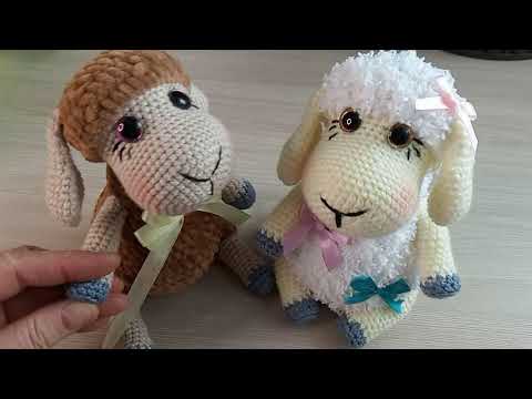 Видео: Овечка крючком//МК-ДИКТАНТ//И. Кистаева.