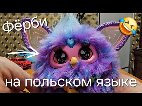 Видео: Интерактивная игрушка фёрби на польском языке