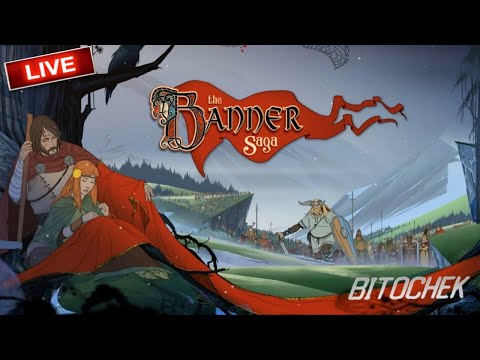 Видео: ⚡Bitochek: The Banner Saga (почти  Визуальная новелла но круче)