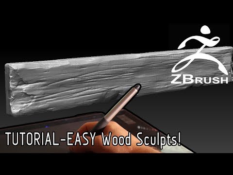 Видео: УЧЕБНОЕ ПОСОБИЕ: Скульптурирование дерева в ZBRUSH — 3 ПРОСТЫХ ШАГА! | Polygon Academy