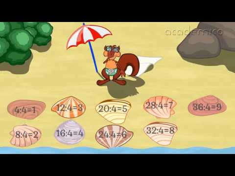 Видео: Деление с 4 - Математика 2 клас | academico