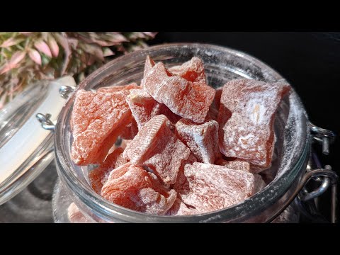 Видео: Цукаты из ТЫКВЫ. Никто не угадает их вкус. Не успеваю их готовить, все очень просто и без сушилки.