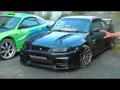 Видео: Модный Skyline R33