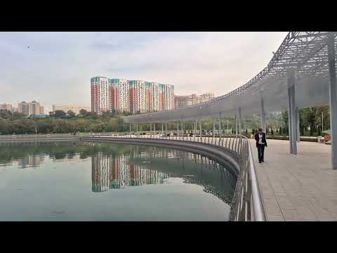 Видео: Озеро  Сайран после реконструкции . Алматы. 