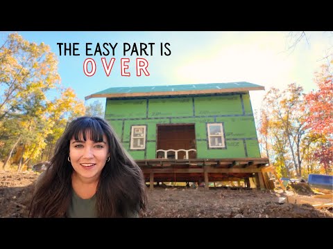 Видео: Финишная прямая! Сушка в нашем домике без электросети перед зимой: утеплитель из овечьей шерсти у...