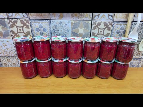 Видео: Закрываю по 40 БАНОК! КАЖДЫЙ ГОД! Лучшая БОРЩЕВАЯ ЗАПРАВКА на зиму!