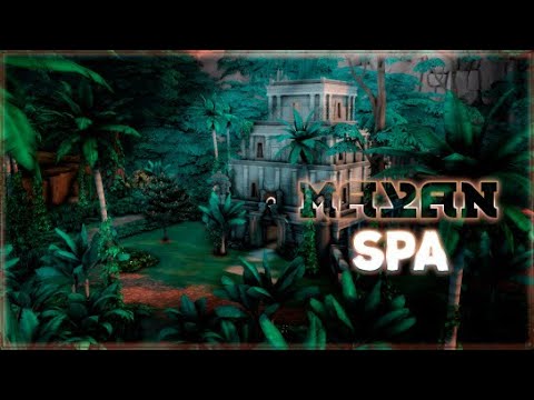 Видео: 💆🏻‍♀Спа-центр Майя🗿 | Симс 4: Строительство | Mayan Spa | The Sims 4: Speed Build