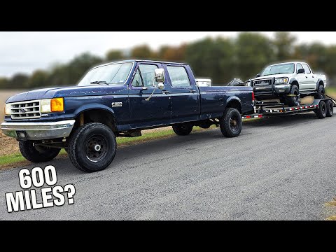 Видео: Я купил самый дешевый дизельный автомобиль, отбуксированный на 600 миль