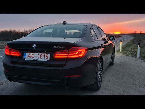 Видео: Запас хода на электротяге!!! BMW 530e iPerformance G30 2020! Sport line! Plug-in hybrid!