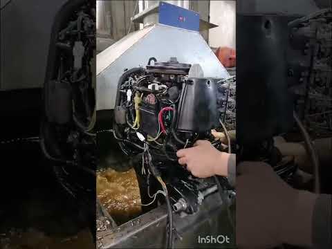 Видео: Лодочный мотор Suzuki DF50, 00-00007169