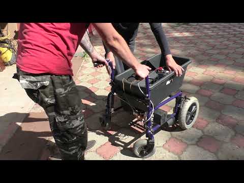 Видео: Электрическая строительная тачка. Часть 1