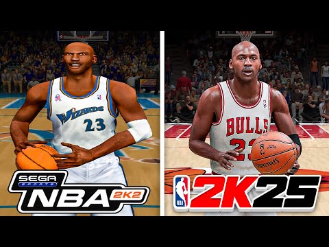 Видео: Забивая очки с Майклом Джорданом в каждой гонке NBA 2K