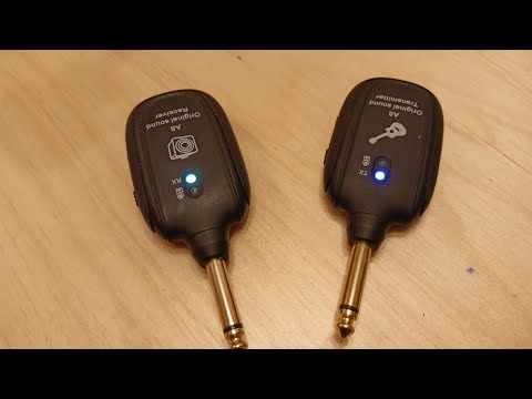 Видео: Самая дешёвая радиосистема для электрогитары с AliExpress.