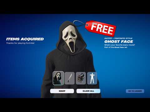 Видео: Как получить БЕСПЛАТНЫЙ облик «Привидение» в Fortnite!