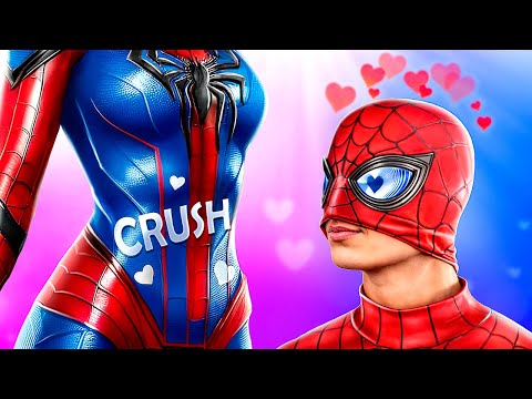 Видео: Человек-Паук и Гвен Стейси ВЛЮБИЛИСЬ!