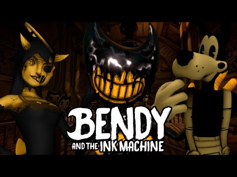Видео: ПЕРВАЯ ВСТРЕЧА С БОРИСОМ ▶ Bendy and the ink machine #3