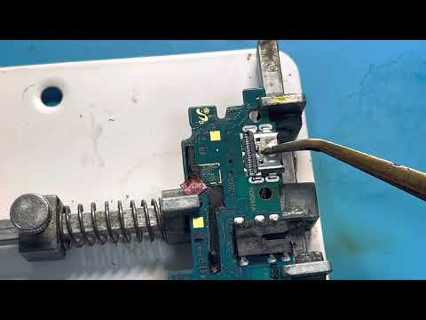 Видео: Замена разъема зарядки TYPE C в смартфоне Samsung
