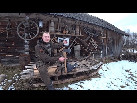 Видео: ХУТОР в ЛЕСУ на КРАЮ БОЛОТА. НОВЫЙ ДОМ из САРАЯ ГОТОВ. №242