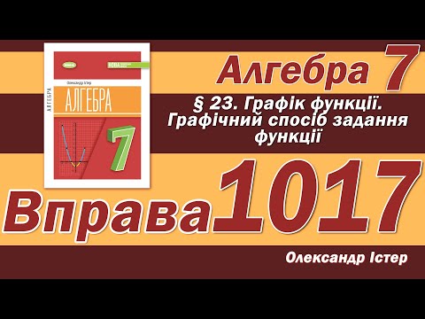 Видео: Істер Вправа 1017. Алгебра 7 клас