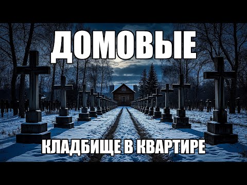 Видео: Страшные истории. ДОМОВЫЕ. Кладбище в квартире. Часть 26.