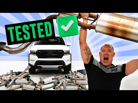 Видео: Тест выхлопных систем Nissan Frontier (6 лучших протестированных выхлопных систем)