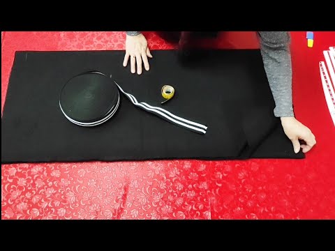 Видео: Вырежьте, сшейте, наденьте за 15 минут! ... носите ли вы его, или ваша жена носит ...