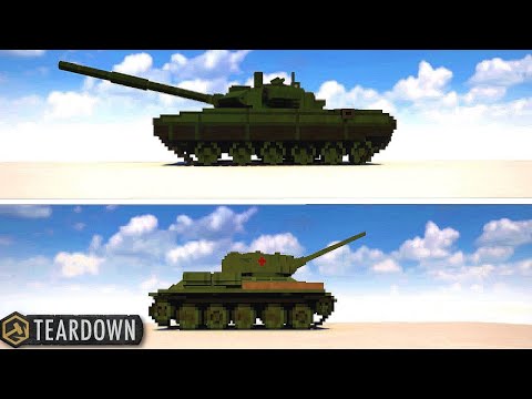 Видео: БИТВА ТАНКОВ в Teardown