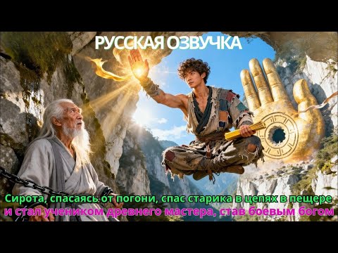Видео: Сирота спасаясь отпогони спас старика цепях впещере стал учеником древнего мастера став боевым богом
