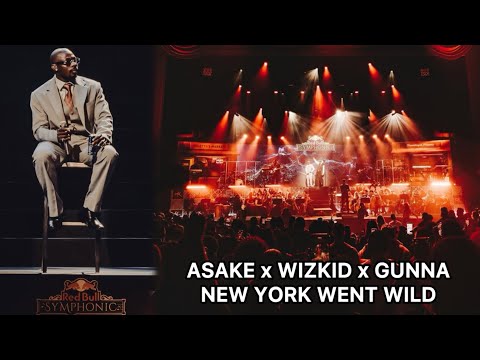 Видео: ASAKE, WIZKID, GUNNA, CENTRAL CEE LIVE, НЬЮ-ЙОРК | Концерт симфонического оркестра Red Bull — это...