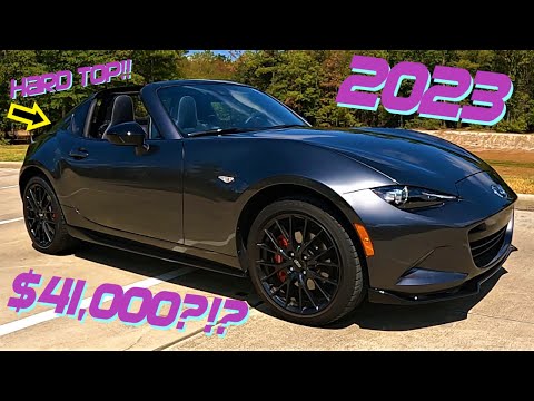 Видео: Обзор Mazda MX-5 (Miata) RF 2023 года || Искатель острых ощущений с полуоткрытым верхом за 41 000...