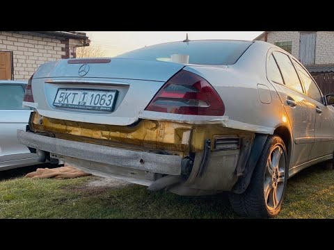 Видео: Антикоррозийная обработка кузова Mercedes W211