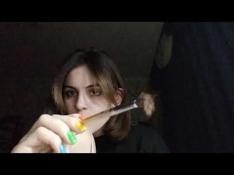 Видео: асмр угадай слово визуальные триггеры кисточка звуки рта