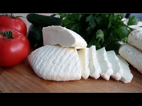 Видео: Домашняя брынза из коровьего молока. Невероятно вкусно