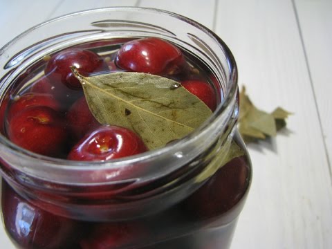 Видео: Маринованная черешня. Рецепт маринования
